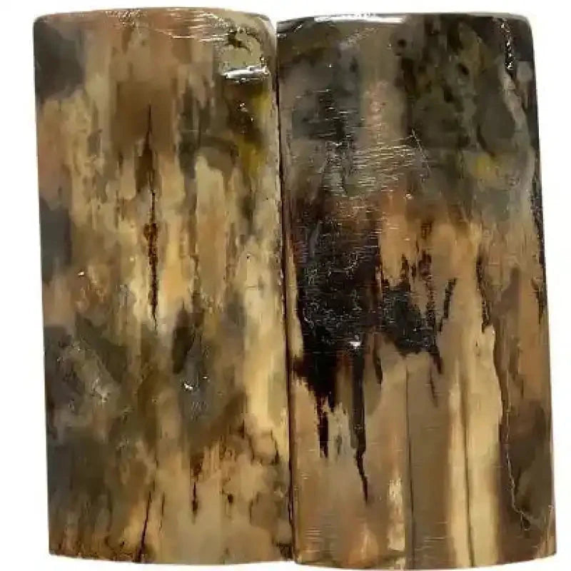 Mammoth Tusk Ivory Scales- .21-.3" x 1.4" x 3"- Raffir® Fossils- MT57 - Maker Material Supply