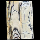 Mammoth Tusk Ivory Scales- .22" x 1.6" x 4.9"- Raffir® Fossils- MT40 - Maker Material Supply