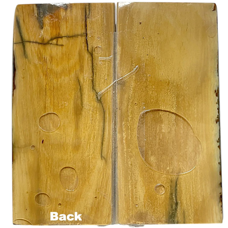 Mammoth Tusk Ivory Scales- .24-.33" x 1.6" x 3.5"- Raffir® Fossils- MT58 - Maker Material Supply
