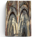Mammoth Tusk Ivory Scales- .24" x 1.4" x 4.8"- Raffir® Fossils- MTI06 - Maker Material Supply