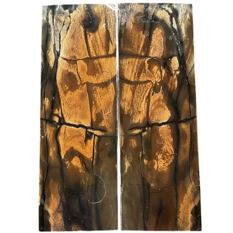Mammoth Tusk Ivory Scales- .24" x 1.6" x 4.8"- Raffir® Fossils- MT27 - Maker Material Supply