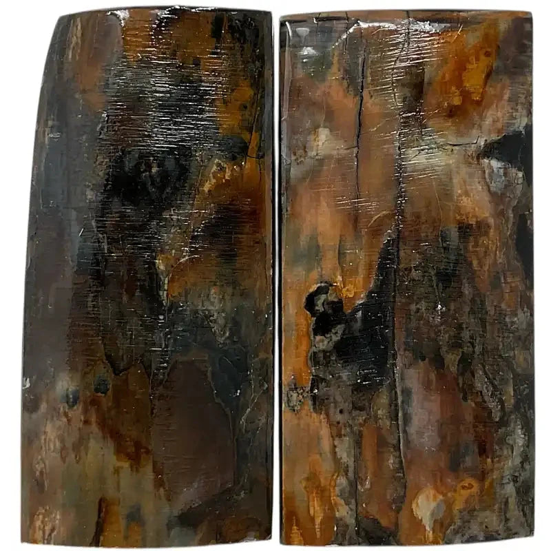 Mammoth Tusk Ivory Scales- .26-.44" x 1.65" x 3.5"- Raffir® Fossils- MT54 - Maker Material Supply