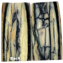 Mammoth Tusk Ivory Scales- .34-.47" x 1.55" x 3.1"- Raffir® Fossils- MT59 - Maker Material Supply