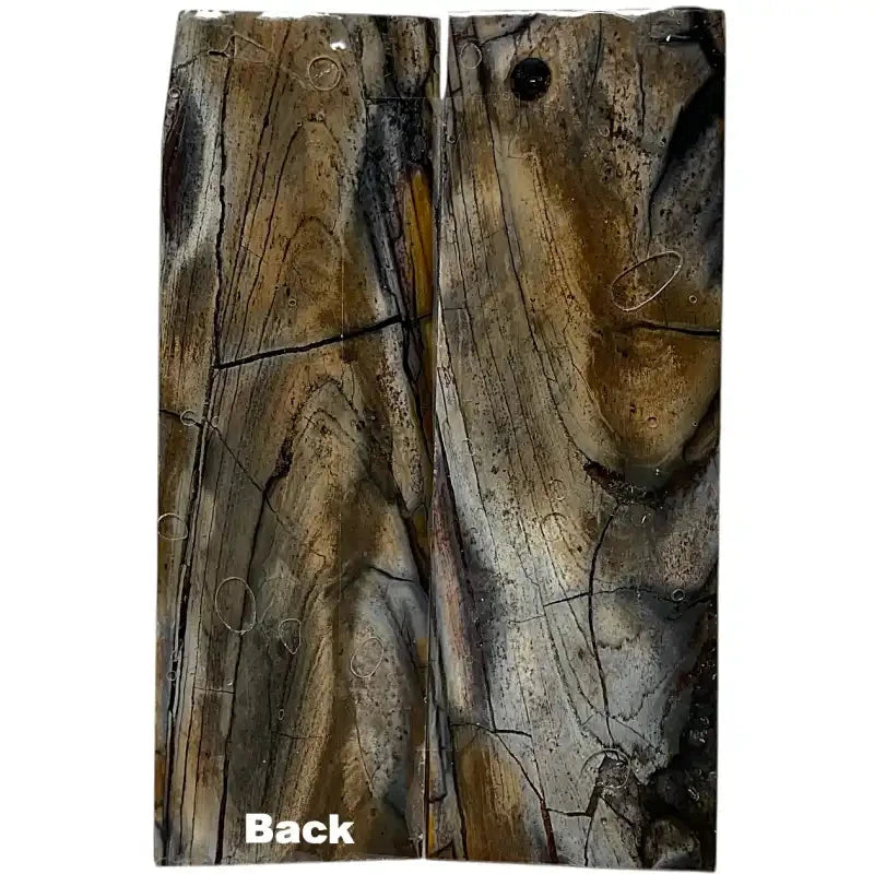 Mammoth Tusk Ivory Scales- .39" x 1.4" x 4.8"- Raffir® Fossils- MT53 - Maker Material Supply