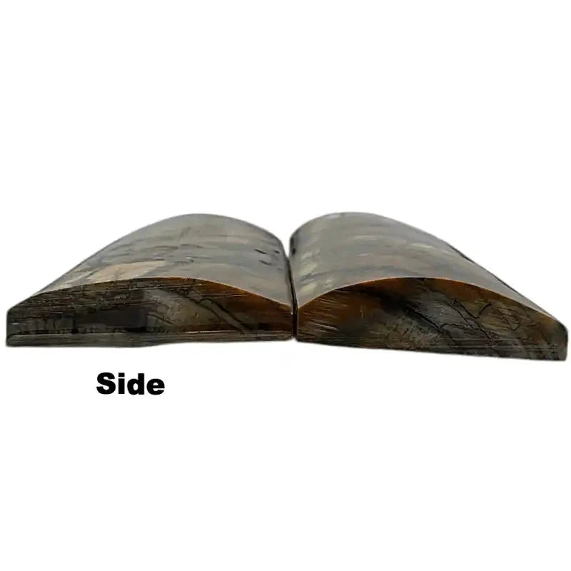 Mammoth Tusk Ivory Scales- .39" x 1.4" x 4.8"- Raffir® Fossils- MT53 - Maker Material Supply
