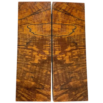 Marbled Beech Crosscut- ORANGE- Raffir® Wood Scales - Maker Material Supply