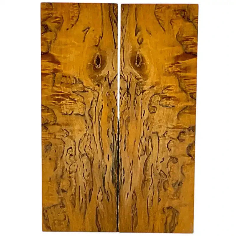 Masur Birch Scales & Blocks- ORANGE CURLY- Wood by Raffir® - Maker Material Supply