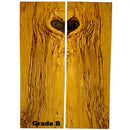 Masur Birch Scales- YELLOW CURLY- Raffir® Wood - Maker Material Supply