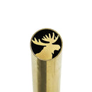 Moose- Mosaic Knife Handle Pin - Maker Material Supply