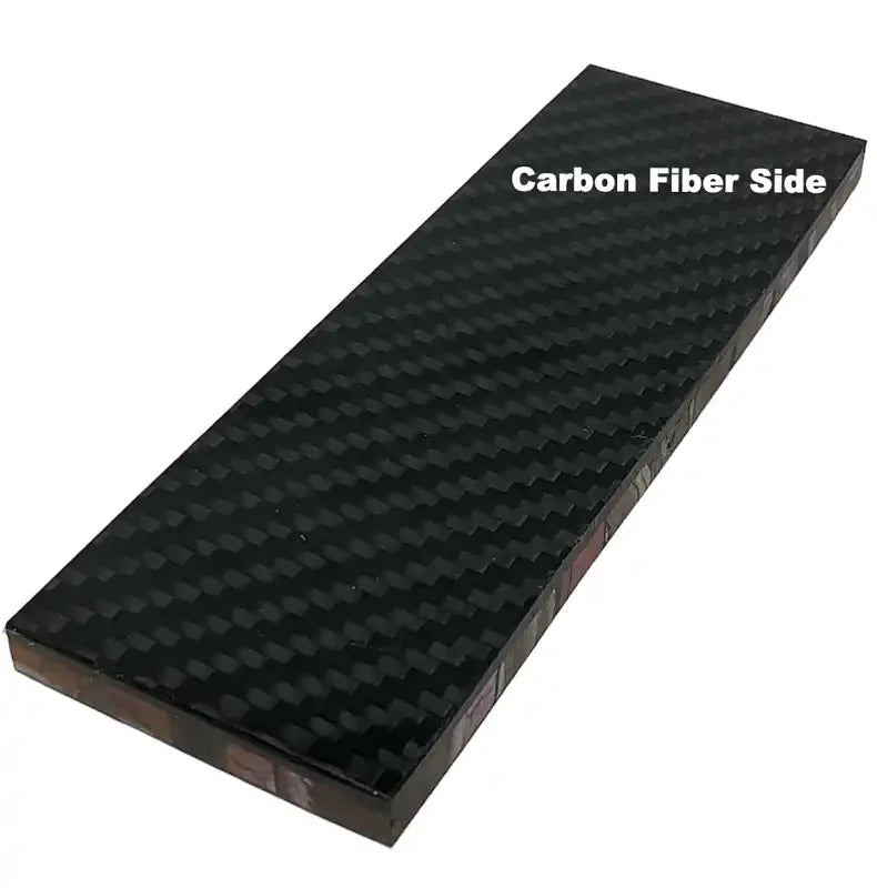 Mosaic Mammoth Molar w/ Carbon Fiber Slab- 1/4" x 1.75" x 5.1" - Maker Material Supply