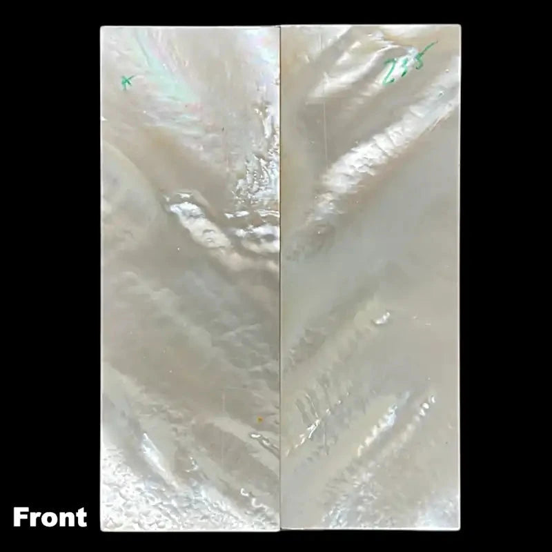 Mother of Pearl- A Grade- .11" x 1.25" x 3.5"- MoP-A2 - Maker Material Supply