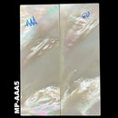 Mother of Pearl- Knife Handle Scales- AAA Grade- 0.1" x .9" x 2.5" - Maker Material Supply