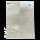 Mother of Pearl- Knife Handle Scales- AAA Grade- 0.11" x 1.1" x 2.95" - Maker Material Supply