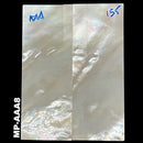Mother of Pearl- Knife Handle Scales- AAA Grade- 0.11" x 1.1" x 2.95" - Maker Material Supply