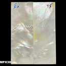 Mother of Pearl- Knife Handle Scales- Exhibition Grade- .1" x .9" x 2.5" - Maker Material Supply