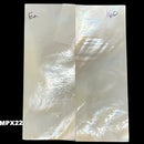 Mother of Pearl- Knife Handle Scales- Exhibition Grade- 1/8" x 1.1" x 2.95" - Maker Material Supply