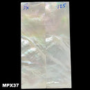Mother of Pearl- Knife Handle Scales- Exhibition Grade- 1/8" x .9" x 3.1" - Maker Material Supply