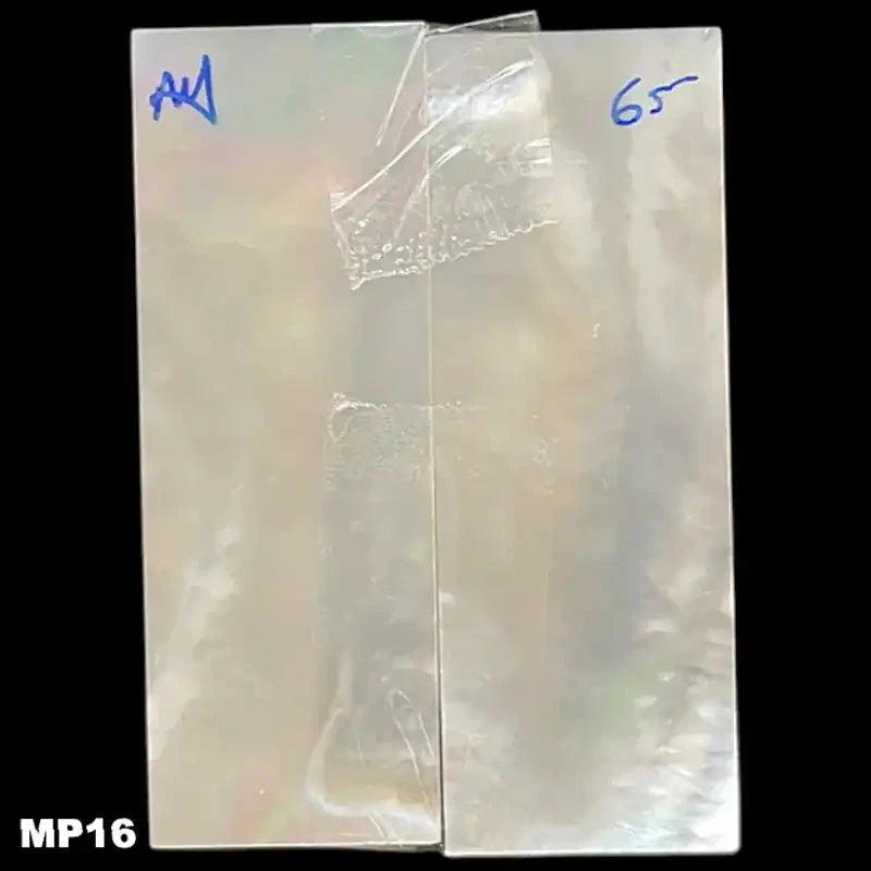 Mother of Pearl- WHITE- Knife Handle Scales- AAA Grade - Maker Material Supply