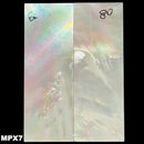 Mother of Pearl- Knife Handle Scales- Exhibition Grade- .1" x .9" x 2.5" - Maker Material Supply
