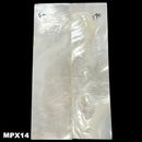 Mother of Pearl- Knife Handle Scales- Exhibition Grade- 1/8" x .9" x 3.1" - Maker Material Supply