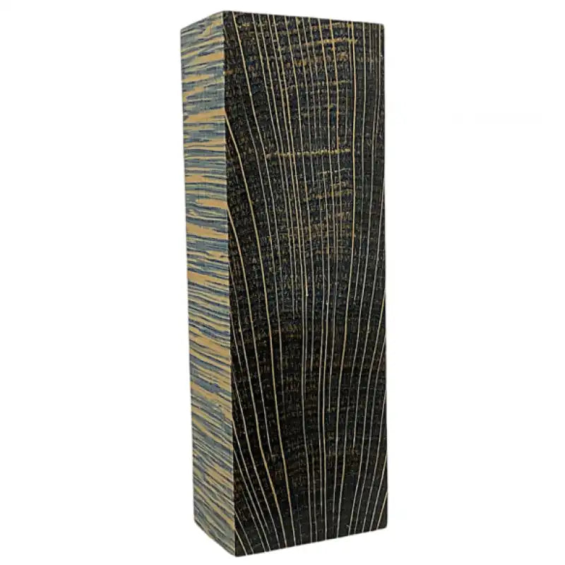 Danish Oak Scales & Block- BLUE- Raffir® Wood - Maker Material Supply