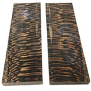 Platan/Sycamore Scales & Block- BLACK- Wood by Raffir® - Maker Material Supply