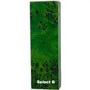 Poplar Burl- GREEN- Raffir® Wood - Maker Material Supply
