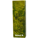 Poplar Burl Scales & Blocks- LIME- Raffir® Wood - Maker Material Supply