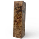 Poplar Burl Master Block- BROWN- Raffir® Wood - Maker Material Supply