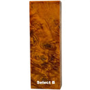 Poplar Burl Scales & Blocks- ORANGE- Raffir® Wood - Maker Material Supply