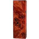 Poplar Burl Scales & Blocks- RED- Raffir® Wood - Maker Material Supply