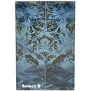 Poplar Burl Scales & Blocks- BLUE- Raffir® Wood - Maker Material Supply