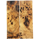 Poplar Burl Scales & Blocks- NATURAL- Raffir® Wood - Maker Material Supply