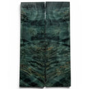 Poplar Burl Scales & Blocks- TEAL- Raffir® Wood - Maker Material Supply