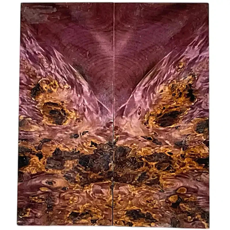 Poplar Burl Scales- PURPLE- Wood by Raffir® - Maker Material Supply