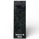 Poplar Burl Scales, Slabs & Blocks- BLACK- Raffir® Wood - Maker Material Supply