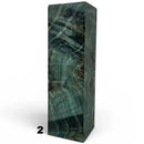 Poplar Burl Turning Blanks- TEAL- Raffir® Wood - Maker Material Supply