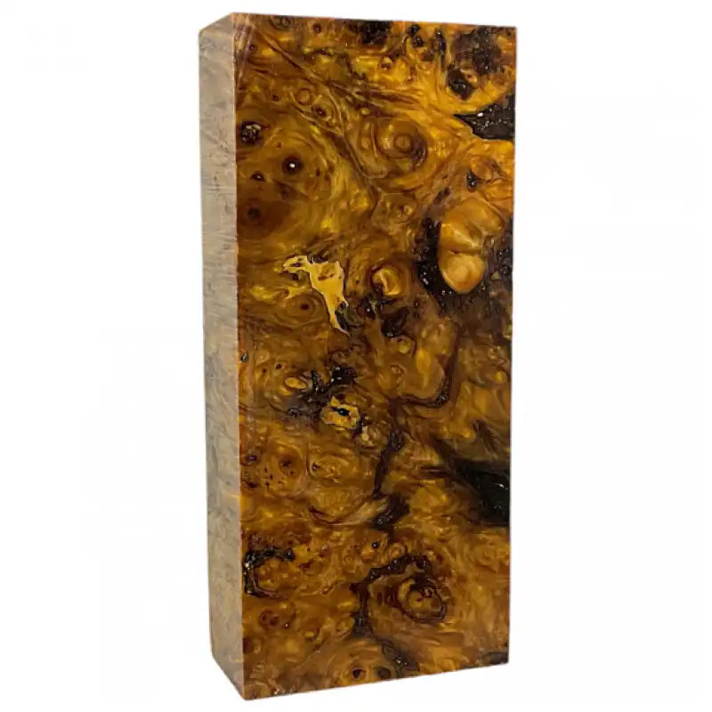 Poplar Burl- YELLOW- Wood by Raffir® - Maker Material Supply