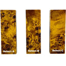 Poplar Burl- YELLOW- Raffir® Wood - Maker Material Supply