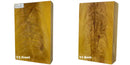 Poplar Figured Block- YELLOW- Raffir® Wood - Maker Material Supply