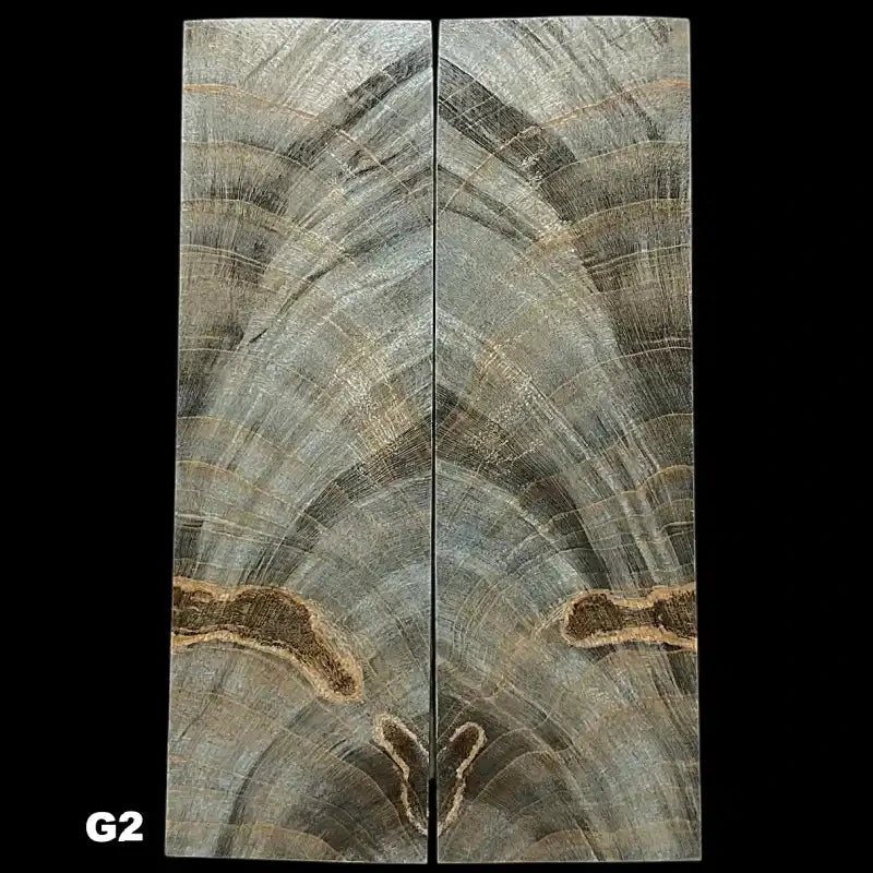 Poplar Figured Scales & Blocks- GRANITE- Raffir® Wood - Maker Material Supply