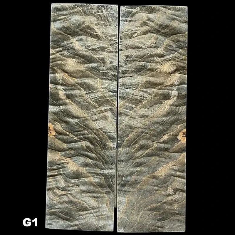 Poplar Figured Scales & Blocks- GRANITE- Raffir® Wood - Maker Material Supply