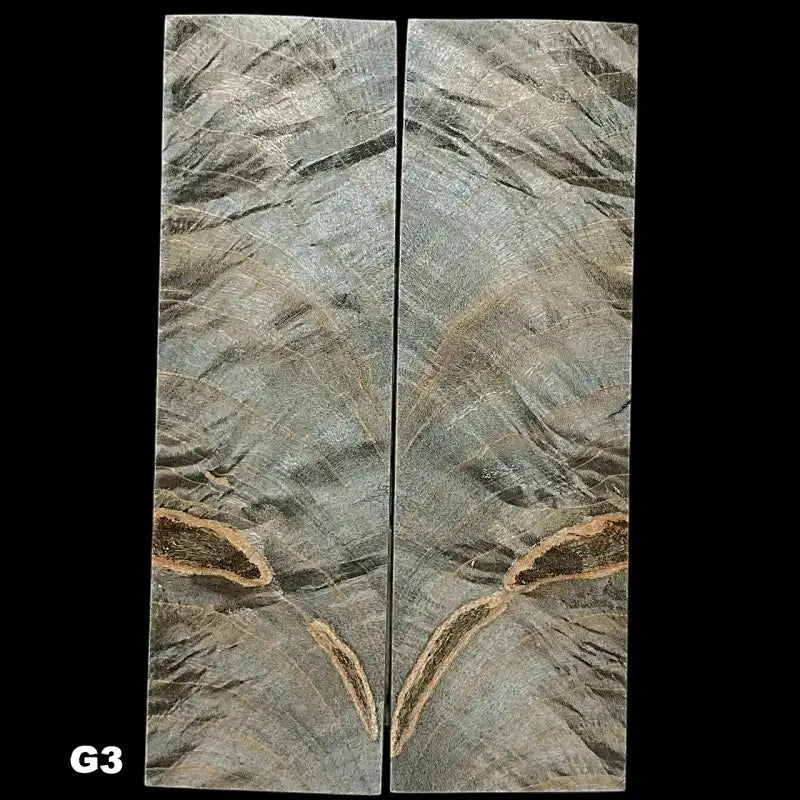 Poplar Figured Scales & Blocks- GRANITE- Raffir® Wood - Maker Material Supply