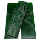 Raffir® Alume Curly Composite- GREEN- Scales - Maker Material Supply
