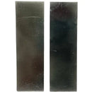 Raffir Curly- Uranium GREEN Glow Composite with Brass- Scales & Sheets - Maker Material Supply