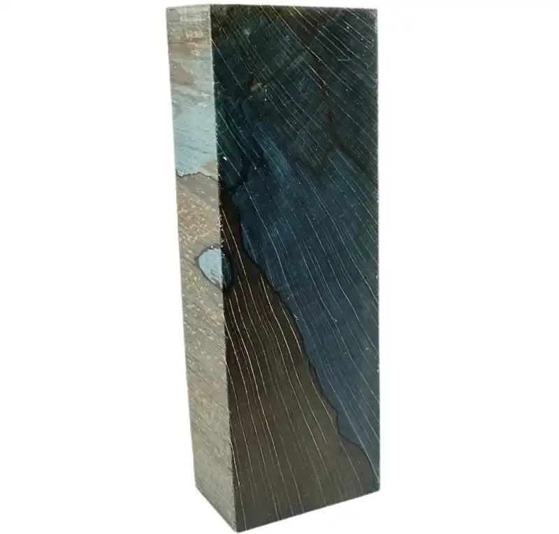 Spalted Beech- BLUE/GREY- Wood by Raffir® - Maker Material Supply