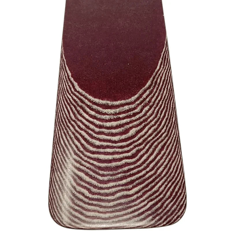 Richlite- RED MAPLE- Knife Handle Scales- 1/4" x 1.5" x 5" - Maker Material Supply