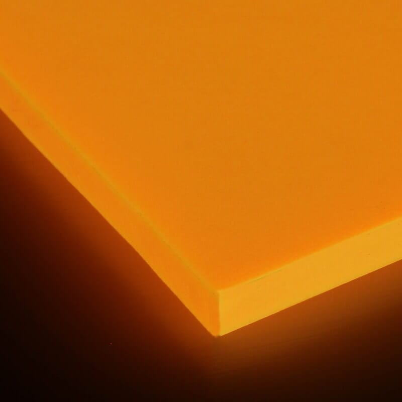 Solid TurboGlow- SUNSHINE- by CarbonWavesHobbies & Creative Arts0.15" x 1.5" x 6.25"