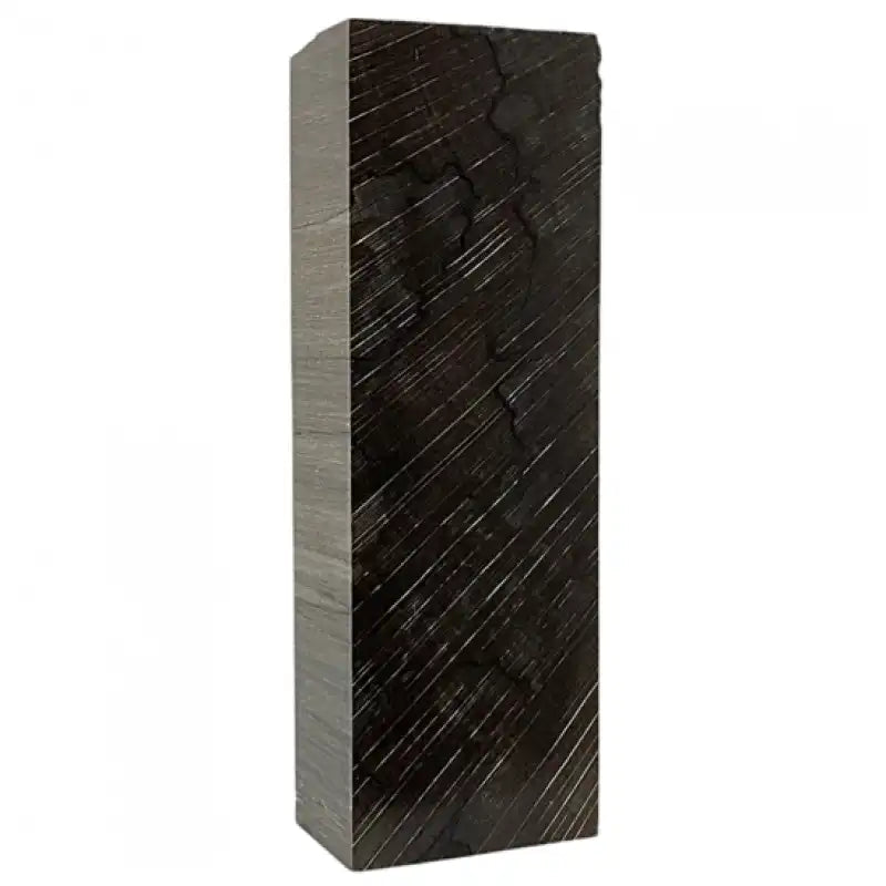 Spalted Beech- BLACK- Stabilized & Dyed Wood by Raffir® - Maker Material Supply