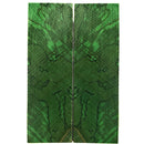 Spalted Beech Scales & Block- GREEN- Raffir® Wood - Maker Material Supply